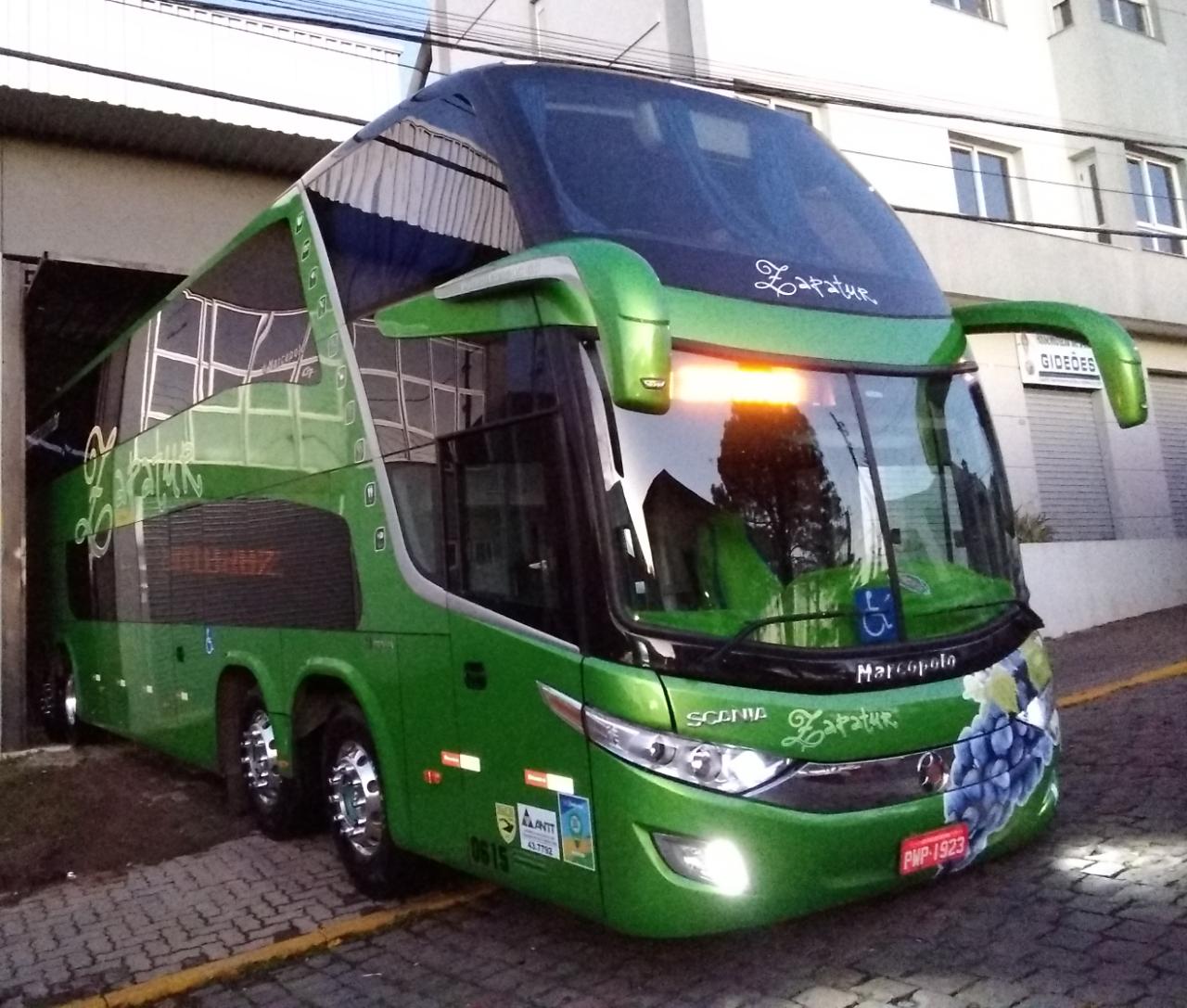 Adesivação Onibus Frota Zapatur - Caxias do Sul/RS